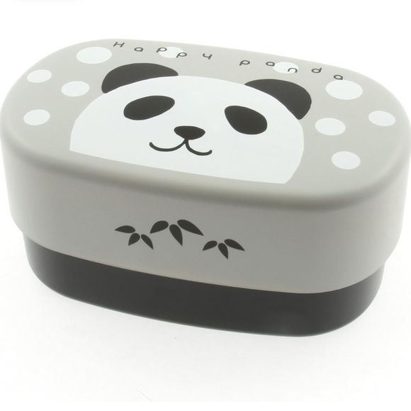 Happy Panda Snow Day 2-Tiered Bento Box - Picture 7 of 10
